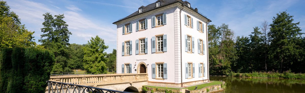 Das Literaturhaus Heilbronn im Schlösschen am Trappensee